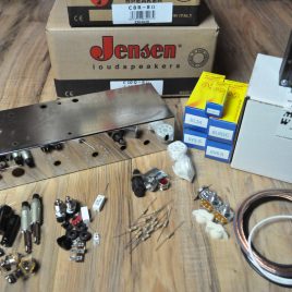 Two Stroke tube Amplifier Kit with Jensen Speakers